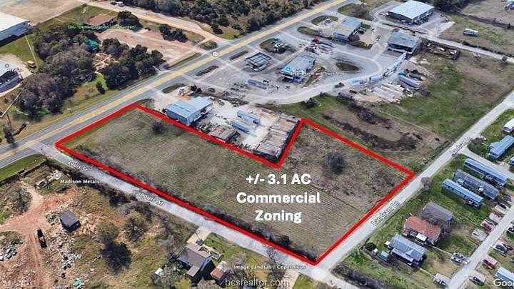 3.1 Acres of Commercial Land for Sale in Bryan, Texas