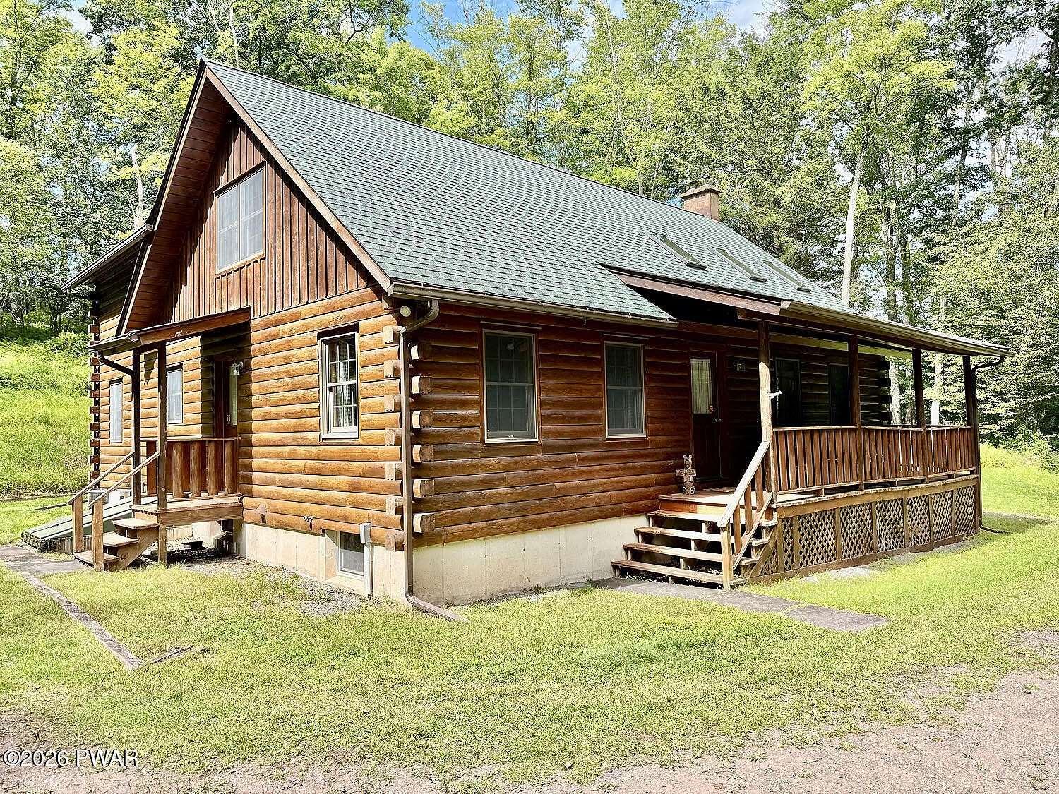 20.4 Acres of Recreational Land with Home for Sale in Damascus, Pennsylvania