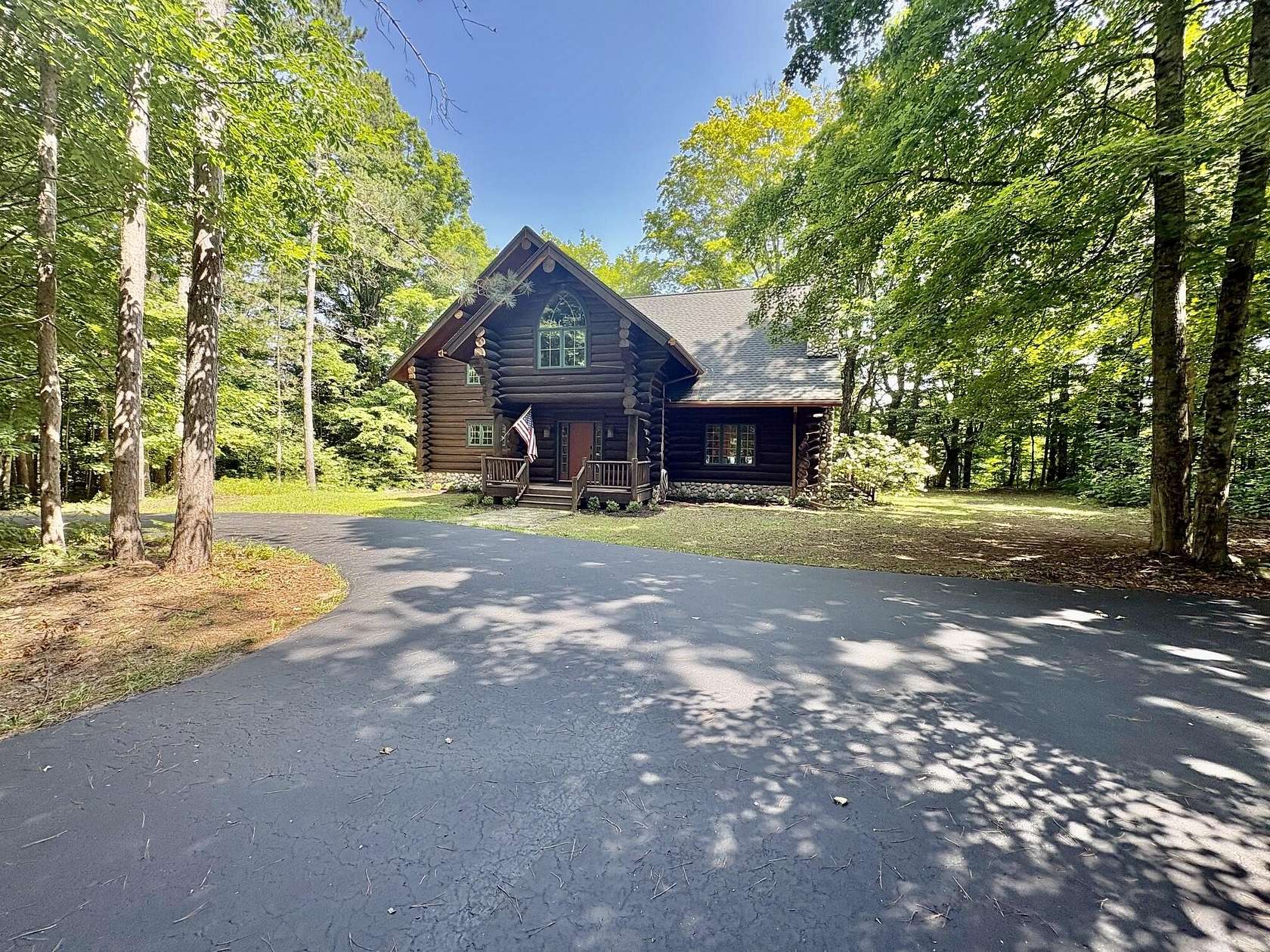3.55 Acres of Land with Home for Sale in Thompsonville, Michigan