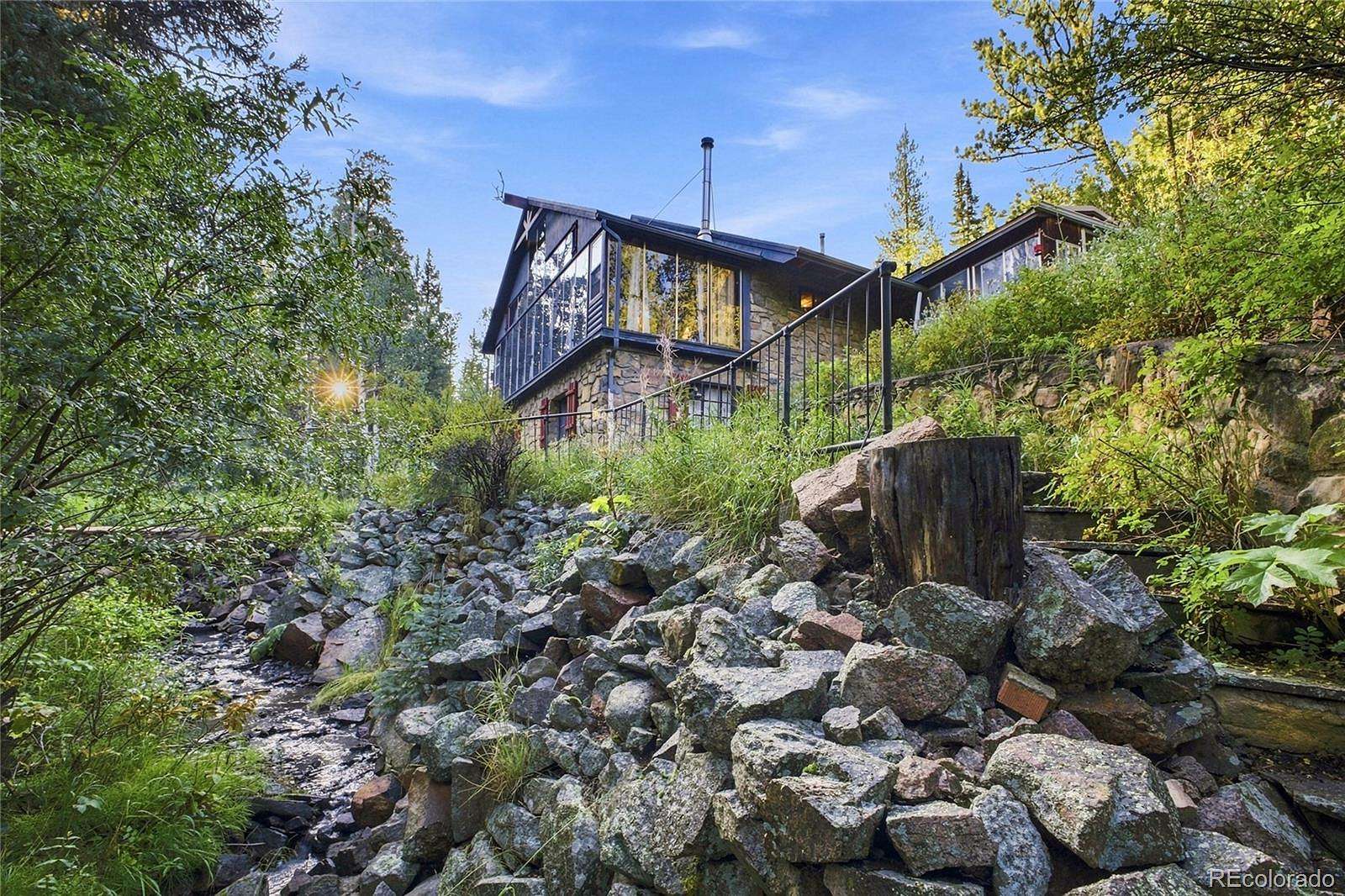 5 Acres of Land with Home for Sale in Bailey, Colorado