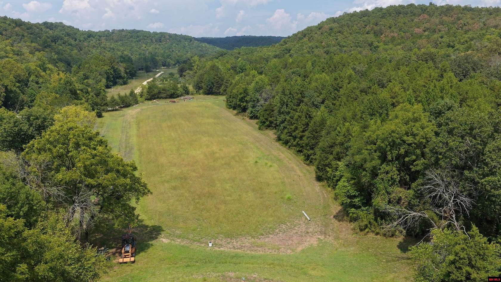 175 Acres of Recreational Land with Home for Sale in Calico Rock, Arkansas