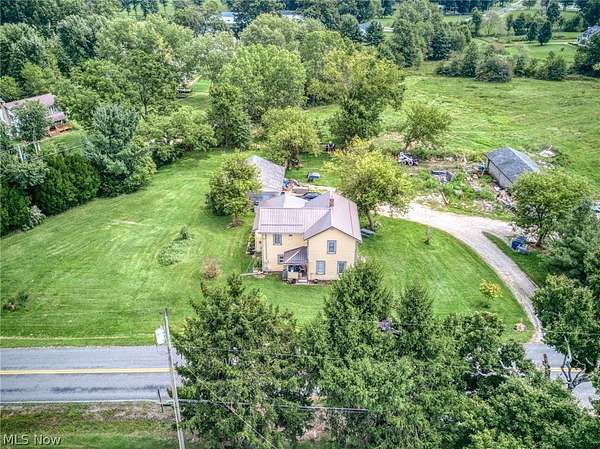 6.5 Acres of Land with Home for Sale in Diamond, Ohio
