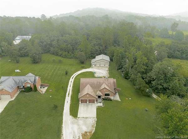 1.75 Acres of Land with Home for Sale in Corydon, Indiana