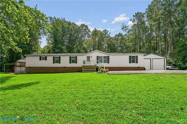 5 Acres of Land with Home for Sale in Gloucester, Virginia