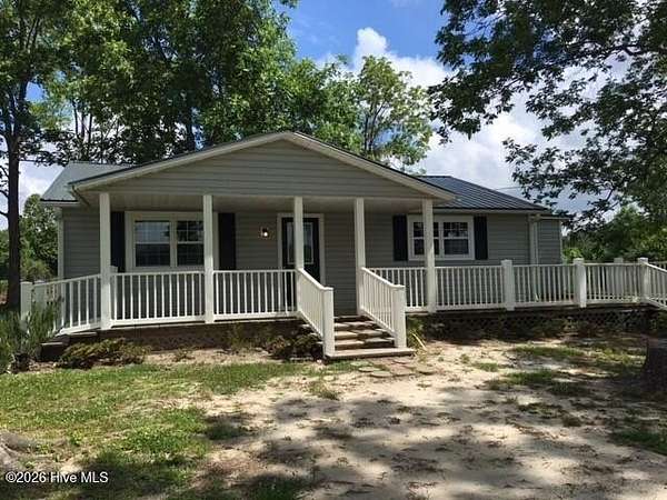 1.53 Acres of Land with Home for Lease in Jacksonville, North Carolina