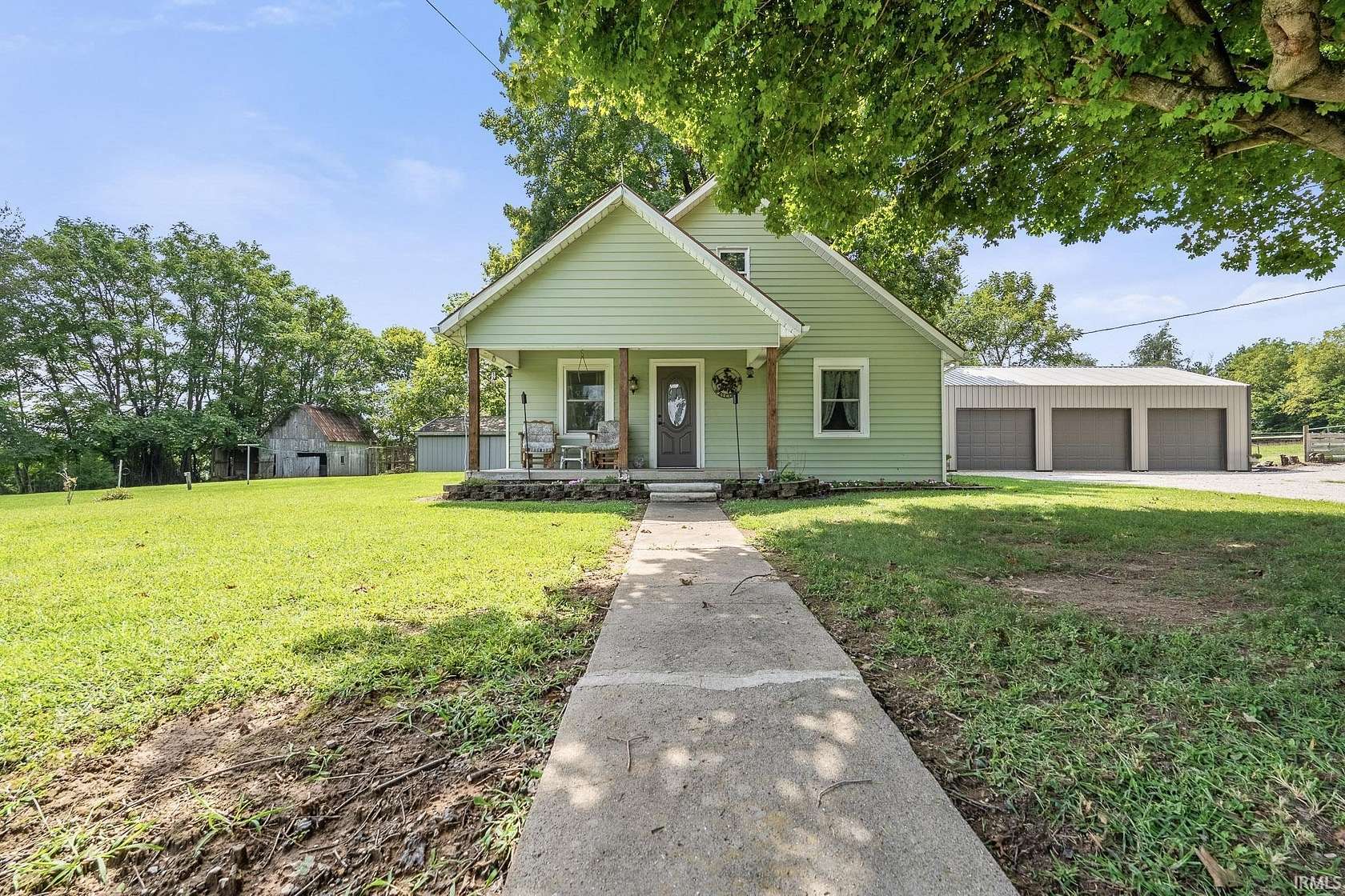 1.5 Acres of Land with Home for Sale in Orleans, Indiana