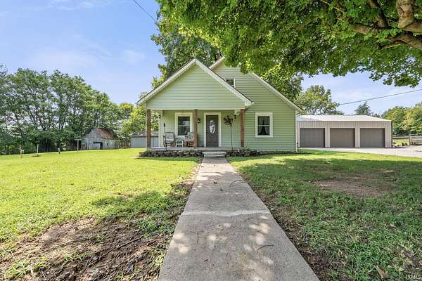 1.5 Acres of Land with Home for Sale in Orleans, Indiana