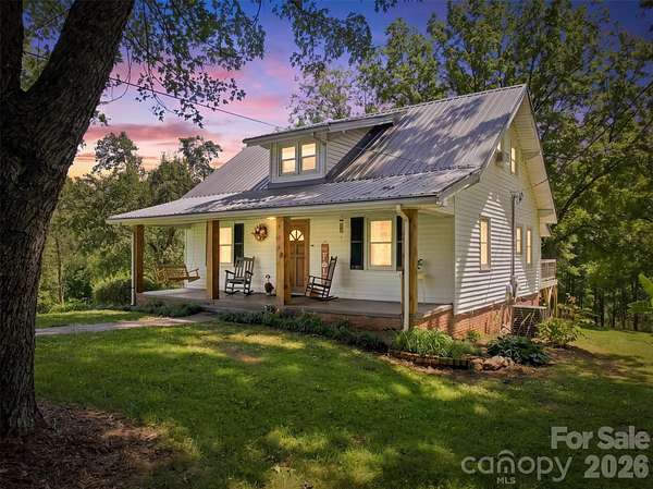 20.8 Acres of Land with Home for Sale in Morganton, North Carolina