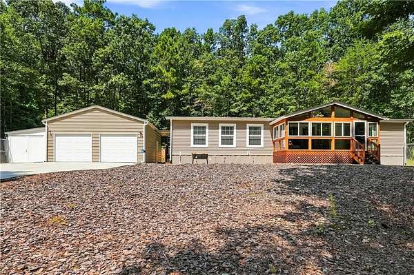 3.56 Acres of Land with Home for Sale in Ellijay, Georgia