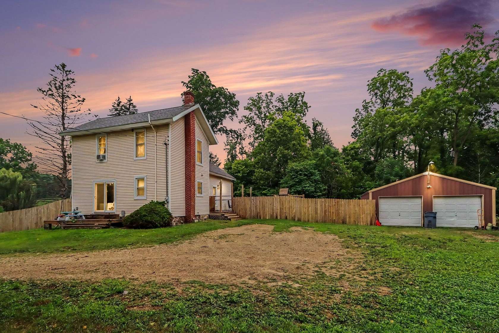 5.1 Acres of Land with Home for Sale in Allegan, Michigan