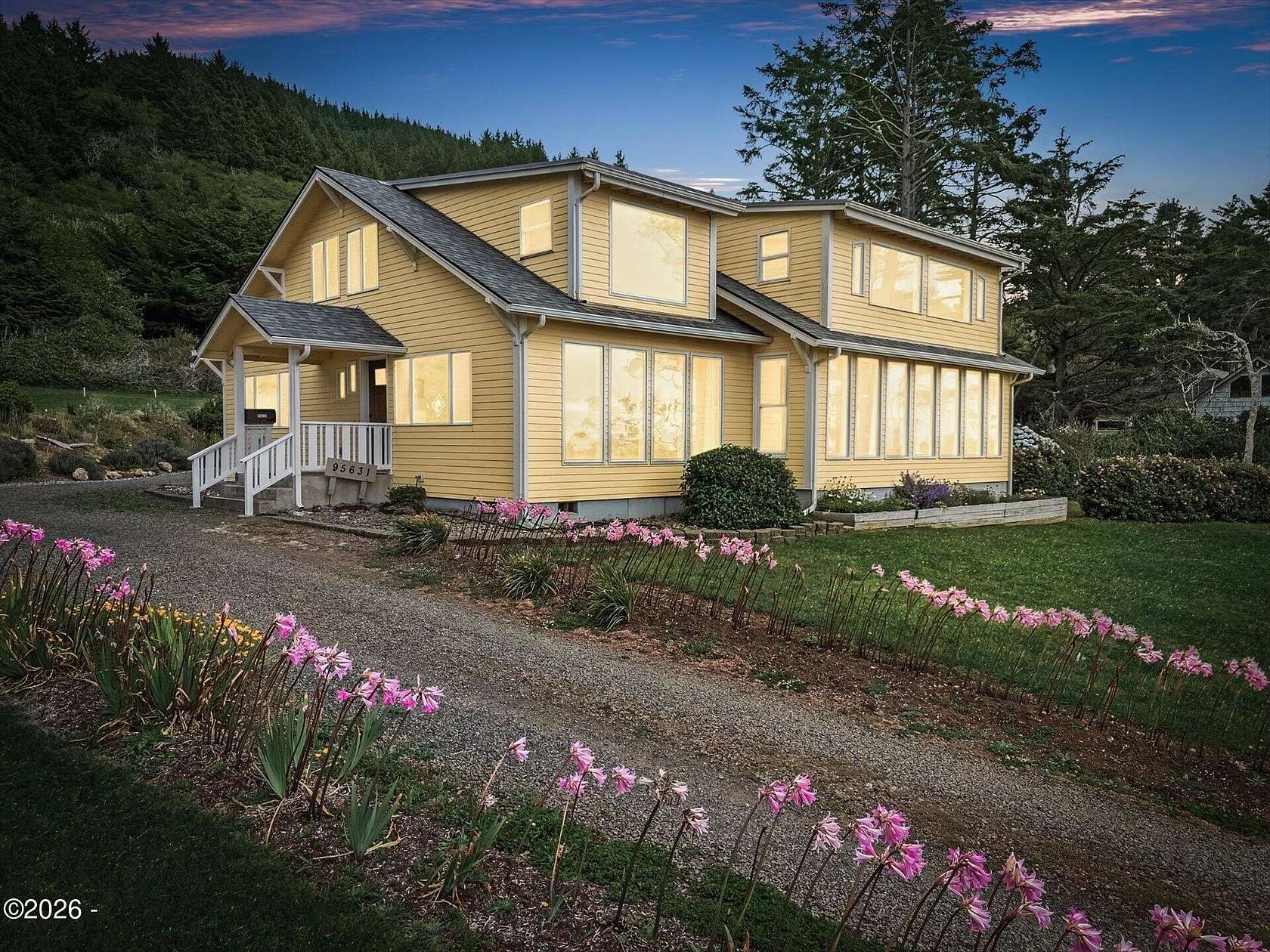 1.5 Acres of Land with Home for Sale in Yachats, Oregon