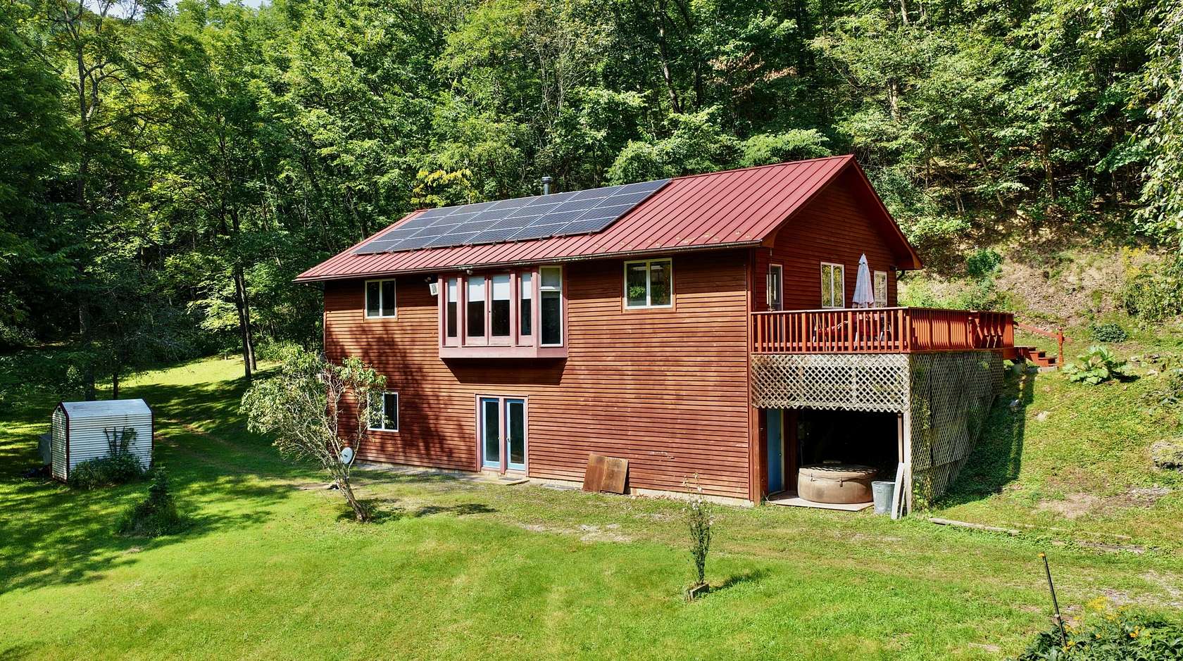 34.4 Acres of Land with Home for Sale in Lewisburg, West Virginia