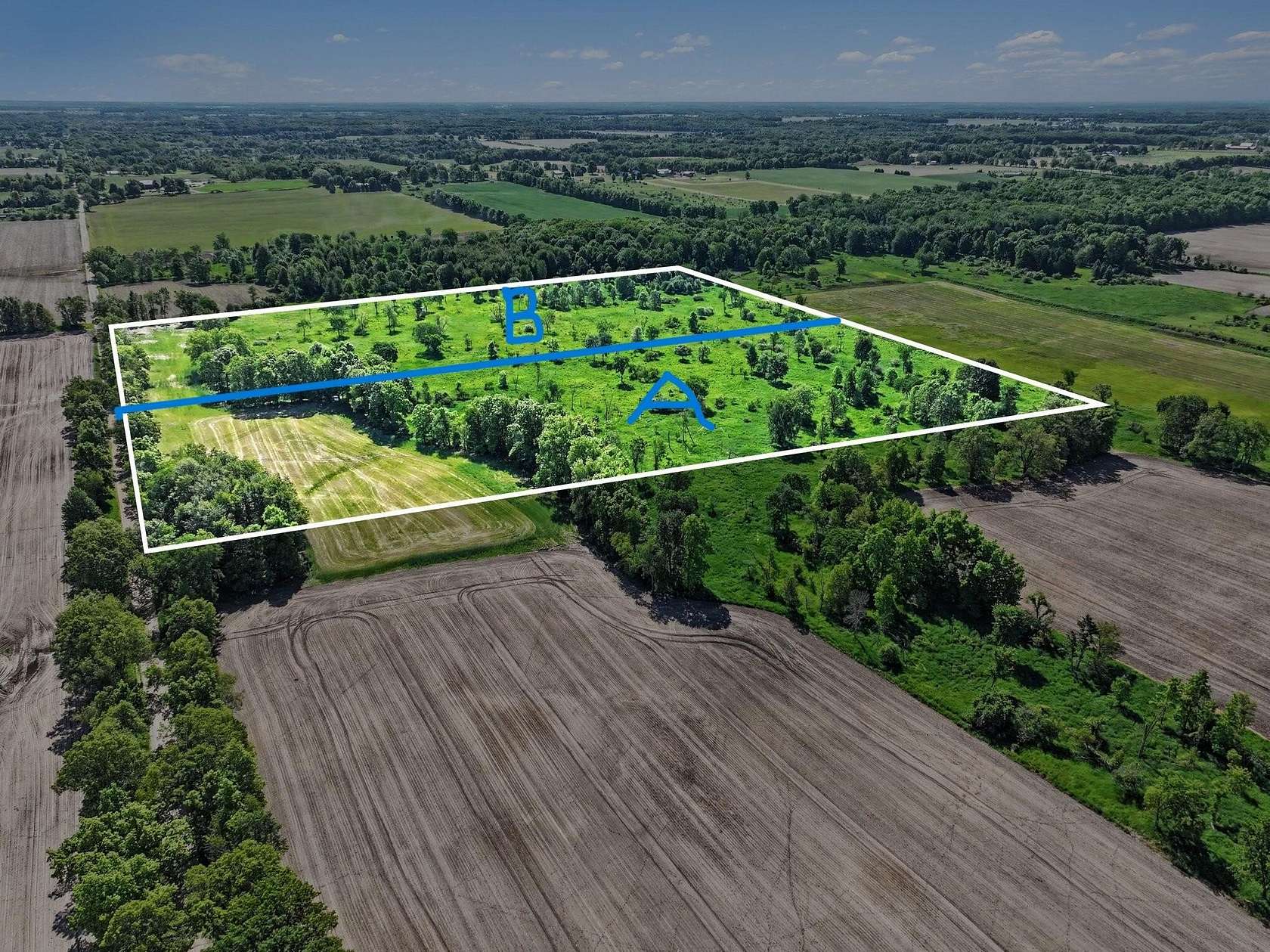 19.2 Acres of Land for Sale in Ionia, Michigan