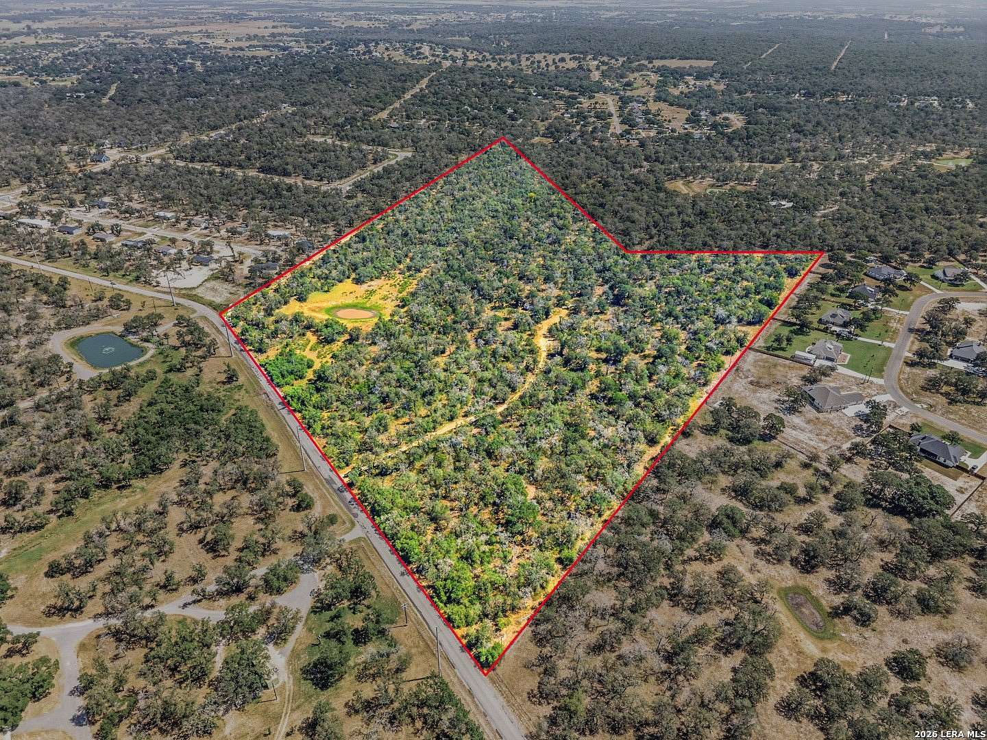 45.3 Acres of Land with Home for Sale in La Vernia, Texas