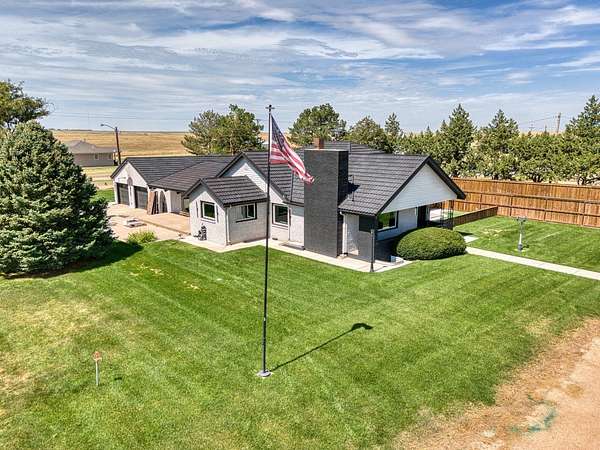 10.9 Acres of Land with Home for Sale in Lakin, Kansas