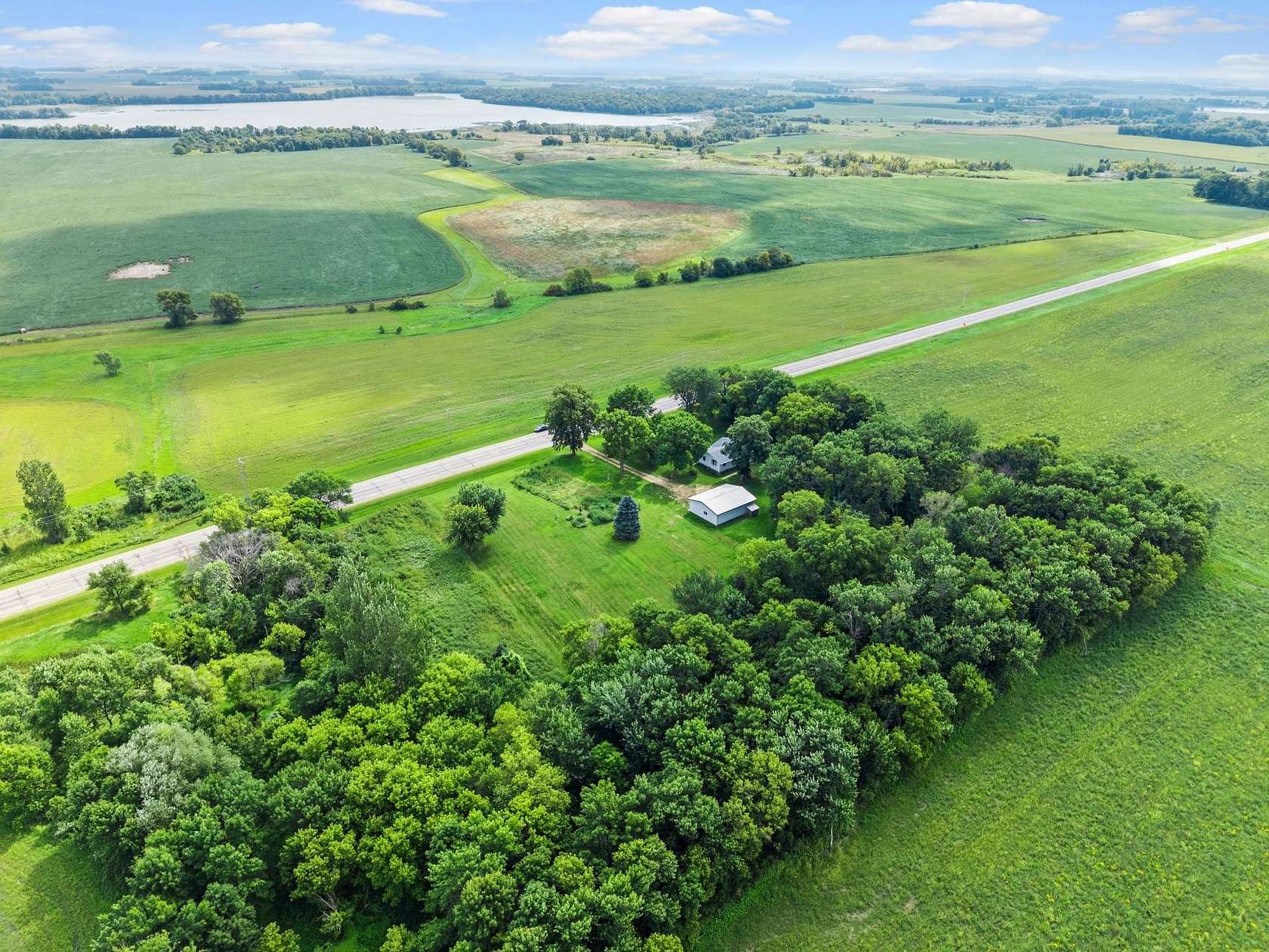 119 Acres of Agricultural Land with Home for Sale in Gaylord, Minnesota
