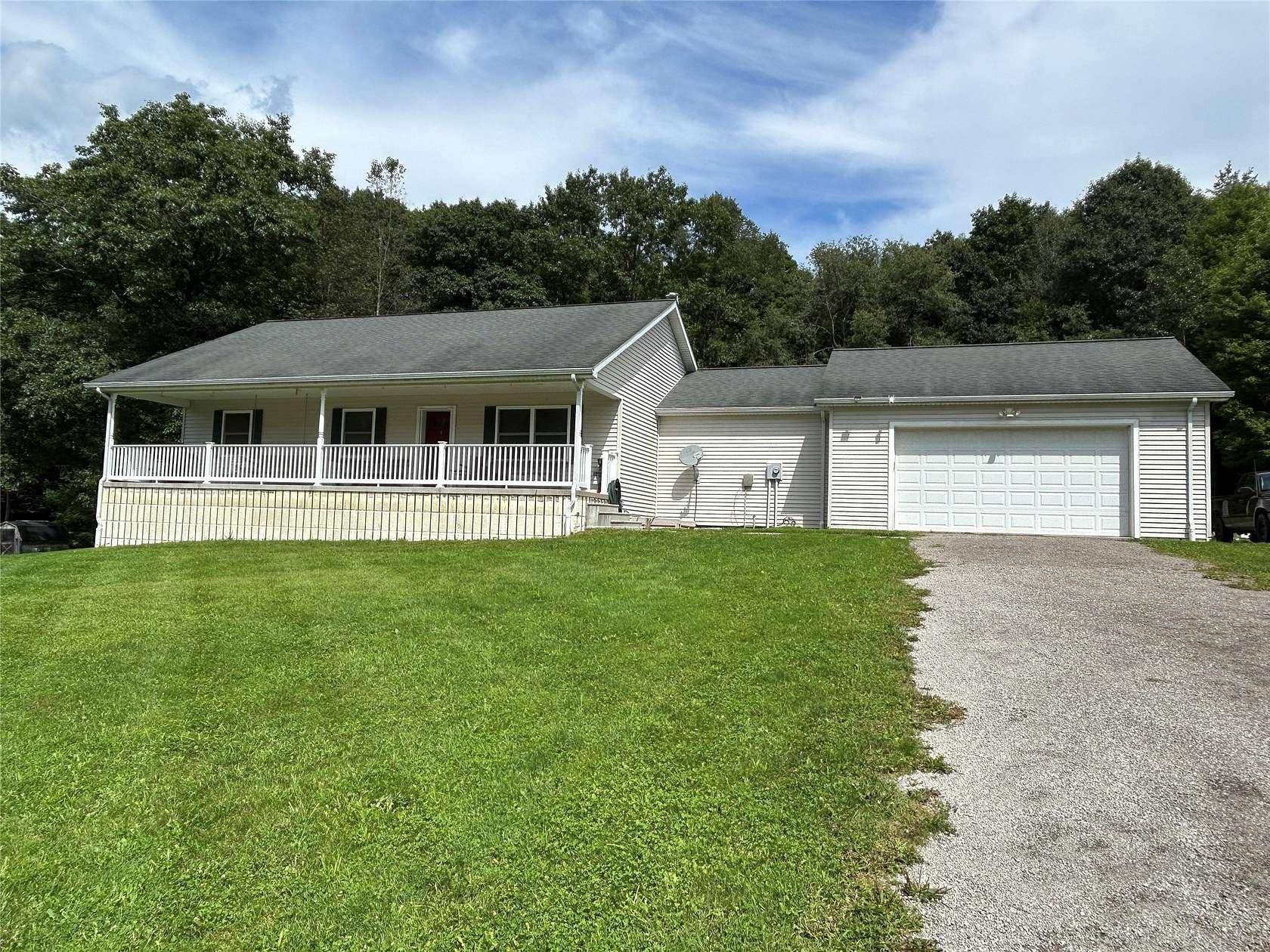 8 Acres of Land with Home for Sale in Cochranton, Pennsylvania