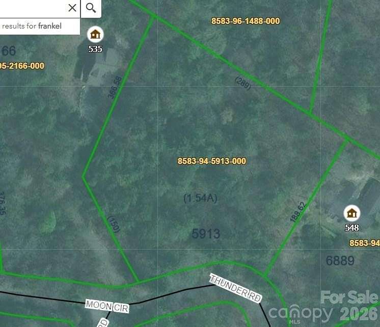 1.54 Acres of Residential Land for Sale in Brevard, North Carolina