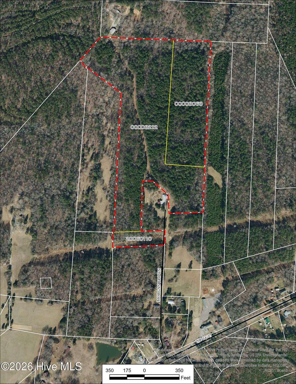 39.8 Acres of Recreational & Residential Land for Sale in Eagle Springs, North Carolina