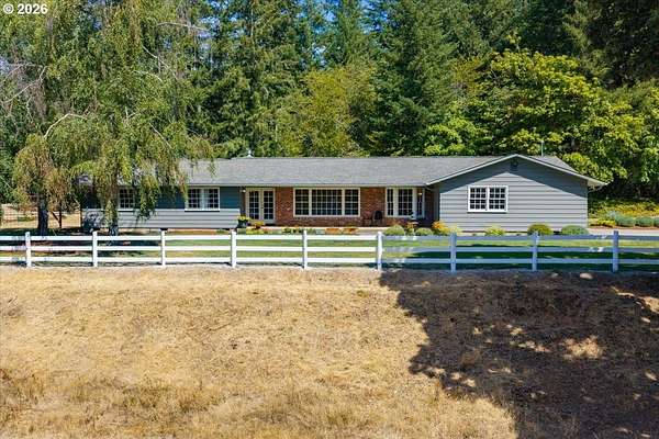 5.76 Acres of Land with Home for Sale in Brownsville, Oregon