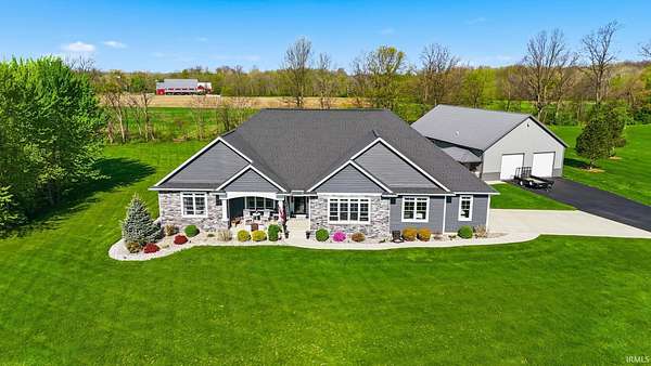 4.33 Acres of Land with Home for Sale in Decatur, Indiana