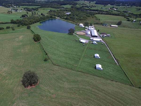 26.6 Acres of Land with Home for Sale in Dandridge, Tennessee