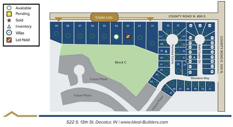 0.35 Acres of Residential Land for Sale in Churubusco, Indiana