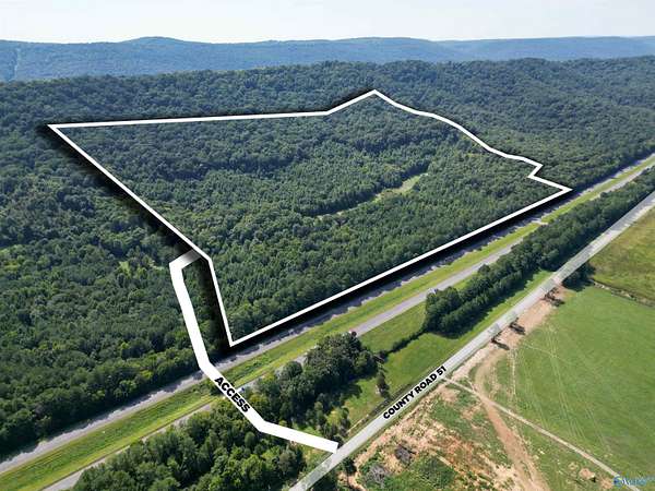 94 Acres of Recreational Land for Sale in Fort Payne, Alabama