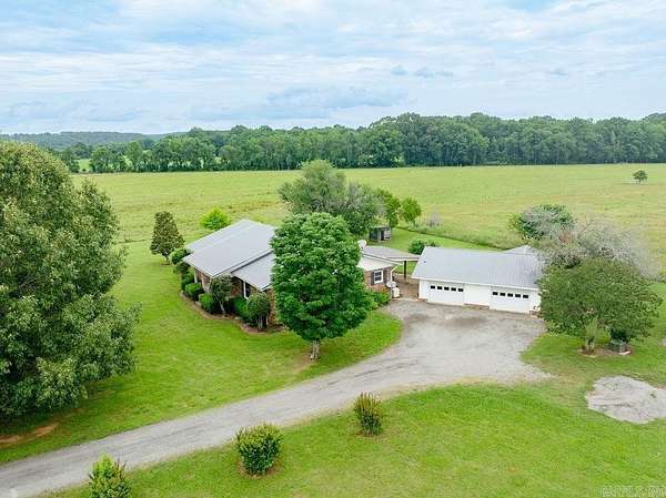 5 Acres of Land with Home for Sale in Pangburn, Arkansas