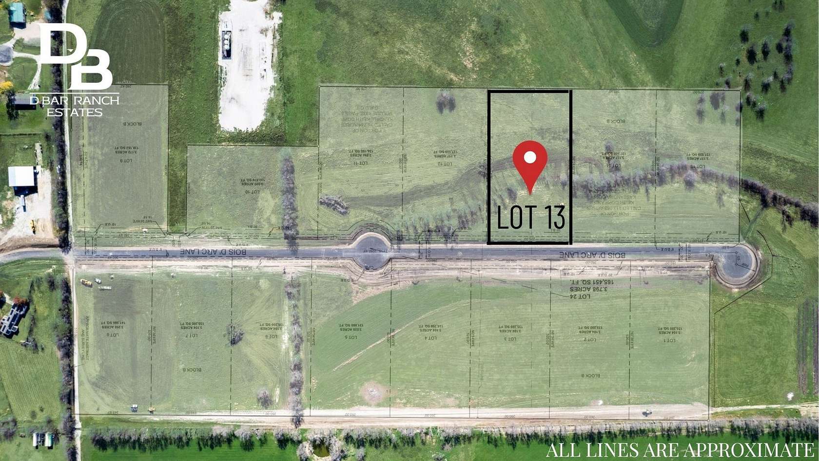 3.16 Acres of Residential Land for Sale in Ponder, Texas