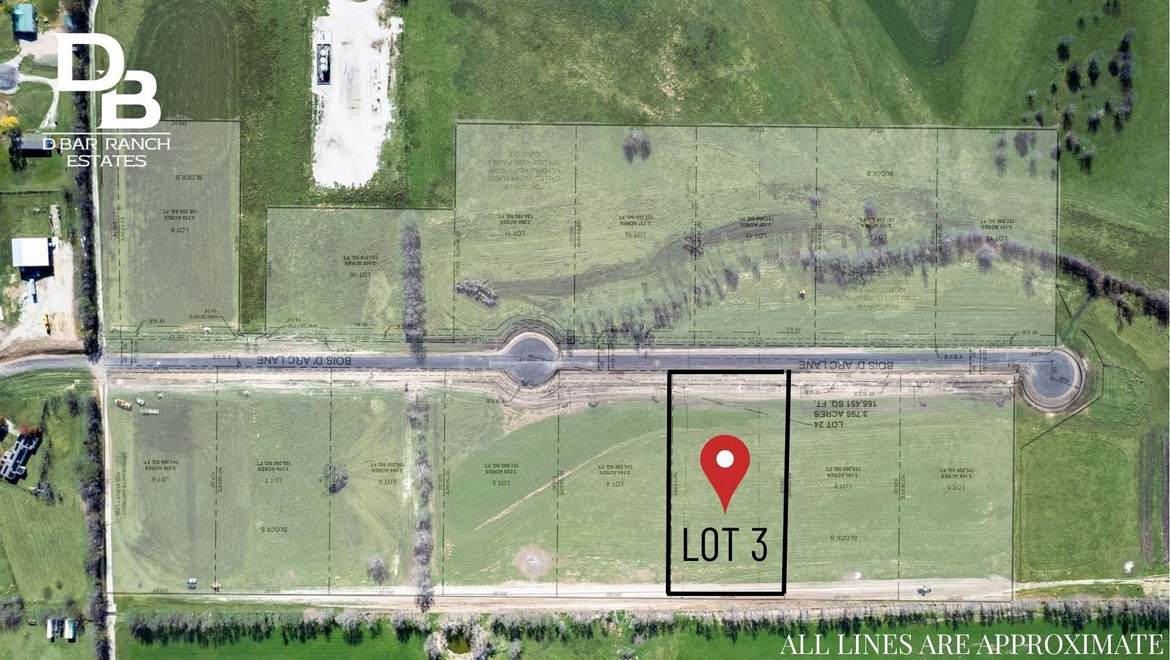 3.1 Acres of Residential Land for Sale in Ponder, Texas