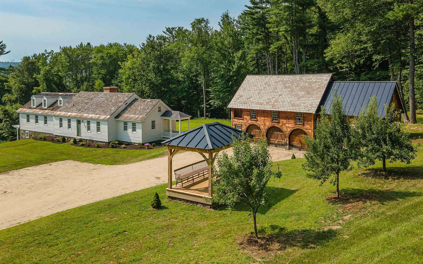 6.6 Acres of Land with Home for Sale in Chesterfield, New Hampshire
