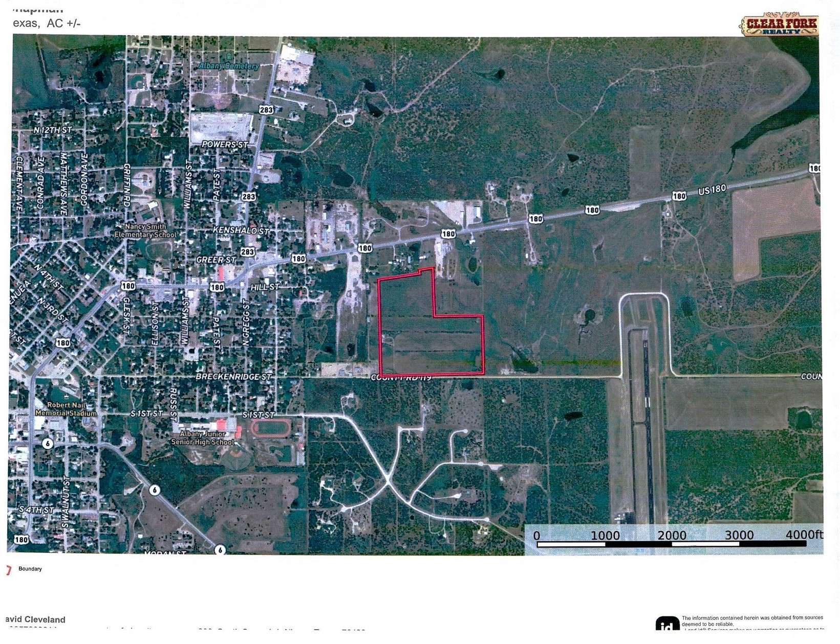 43.7 Acres of Land for Sale in Albany, Texas