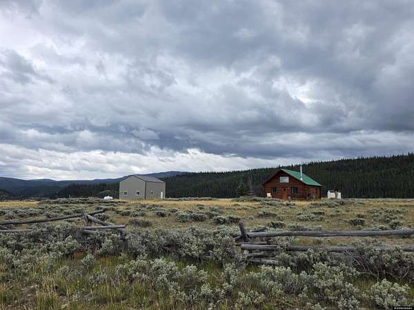 3 Acres of Land with Home for Sale in Dubois, Wyoming