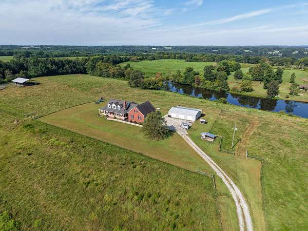 62.8 Acres of Land with Home for Sale in Higdon, Alabama