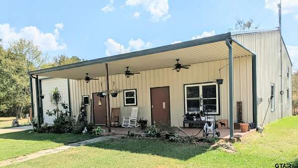 45.9 Acres of Recreational Land with Home for Sale in Mount Vernon, Texas