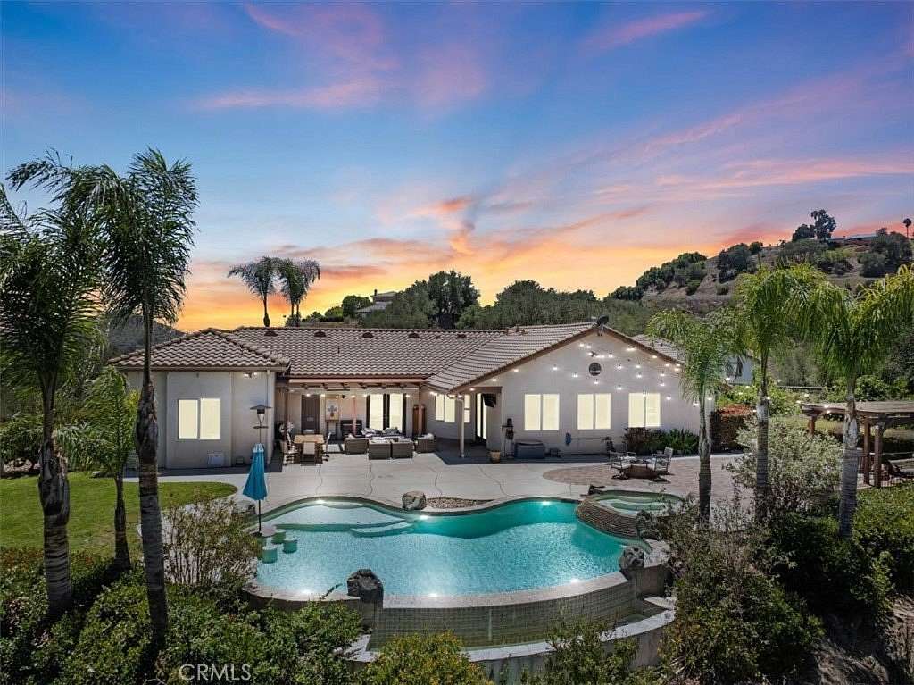 6.9 Acres of Land with Home for Sale in Temecula, California