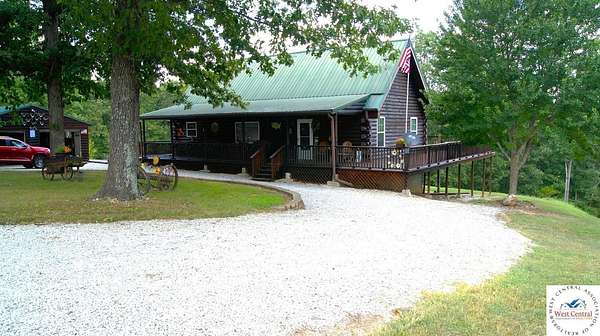 20.5 Acres of Recreational Land with Home for Sale in Warsaw, Missouri