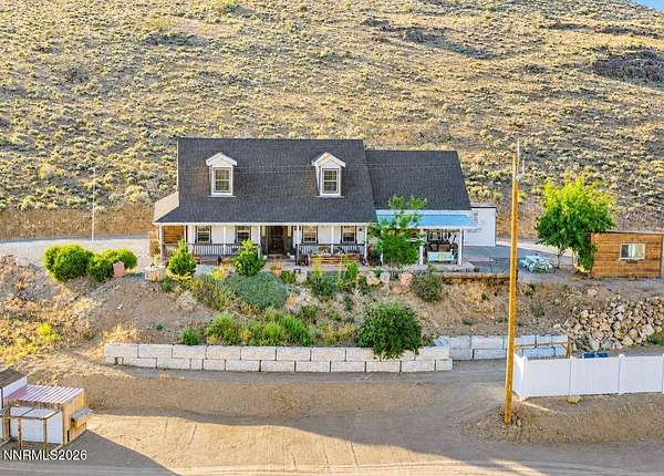 10.5 Acres of Recreational Land with Home for Sale in Mound House, Nevada