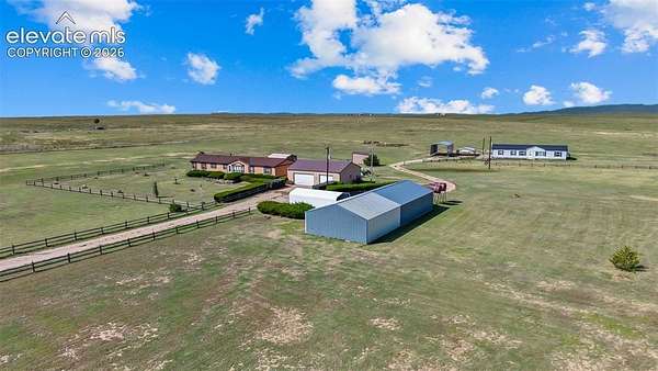 40 Acres of Agricultural Land with Home for Sale in Yoder, Colorado