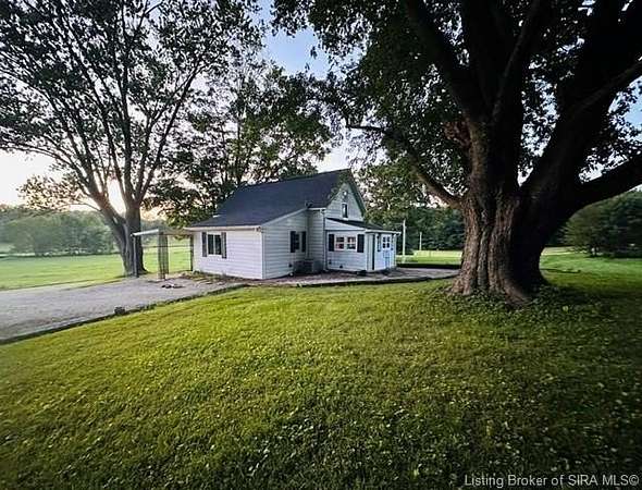 5 Acres of Land with Home for Sale in Salem, Indiana