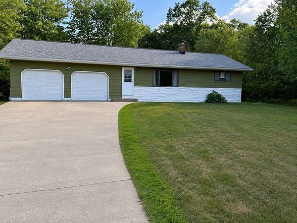 6 Acres of Land with Home for Sale in Webster, Wisconsin