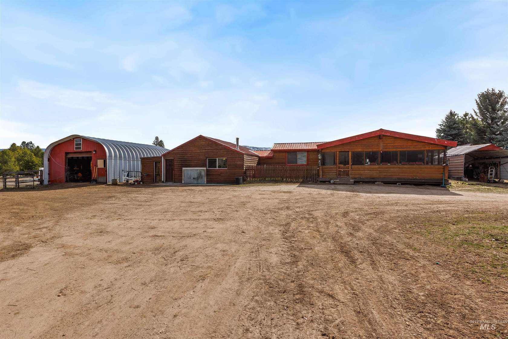 5 Acres of Land with Home for Sale in Cascade, Idaho