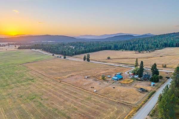 20 Acres of Agricultural Land with Home for Sale in Elk, Washington