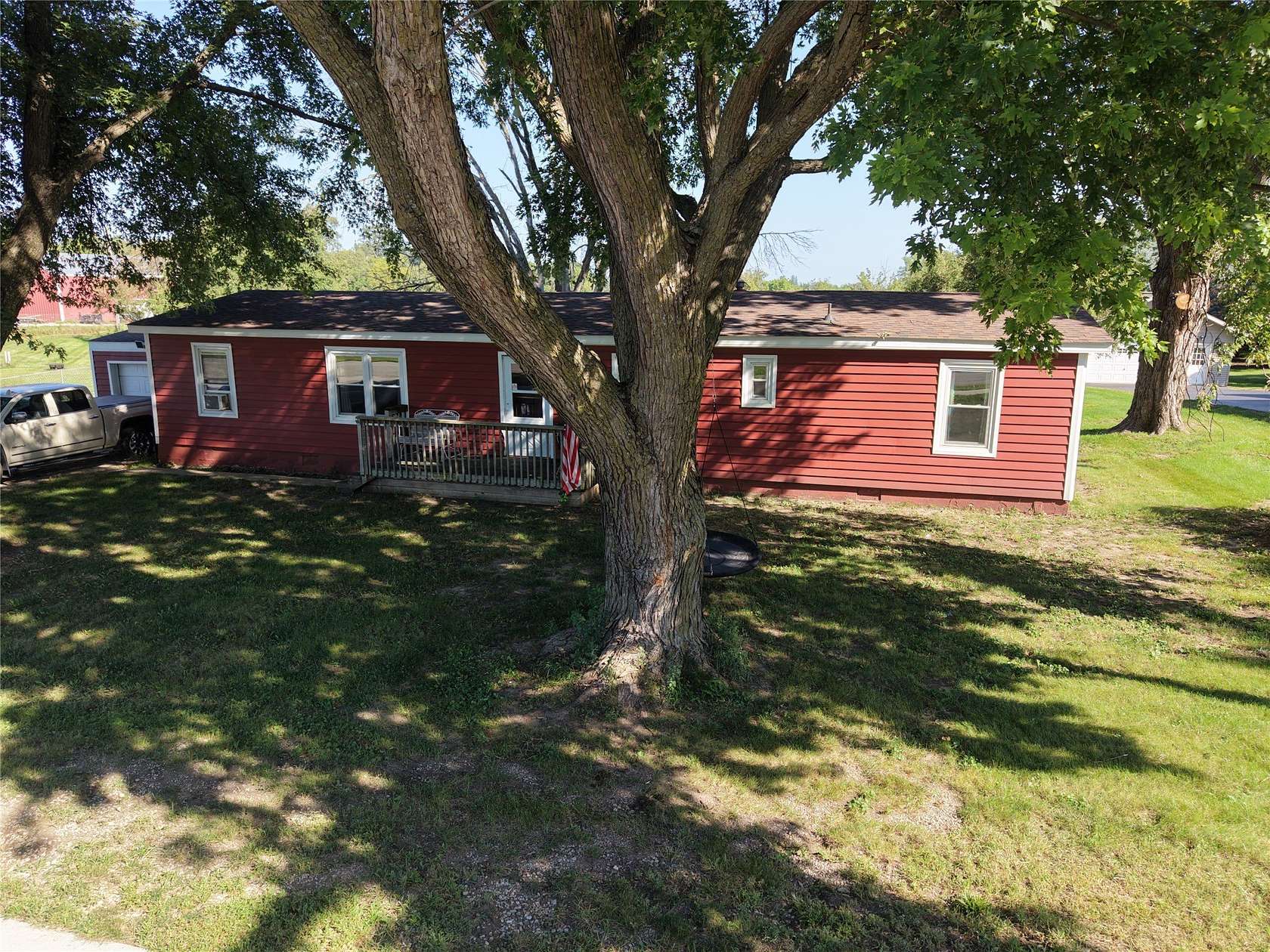 5.28 Acres of Land with Home for Sale in Stuart, Iowa