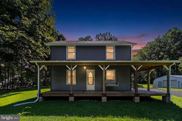 2 Acres of Land with Home for Sale in Rixeyville, Virginia