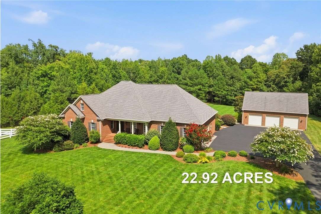 23 Acres of Land with Home for Sale in Hanover, Virginia