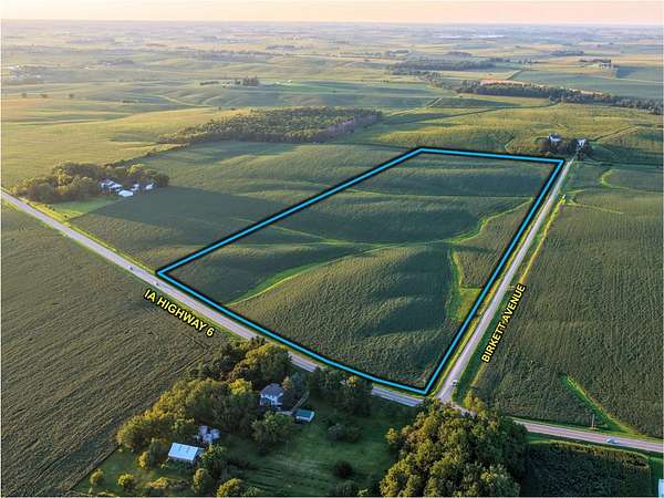 190 Acres of Land for Auction in West Liberty, Iowa