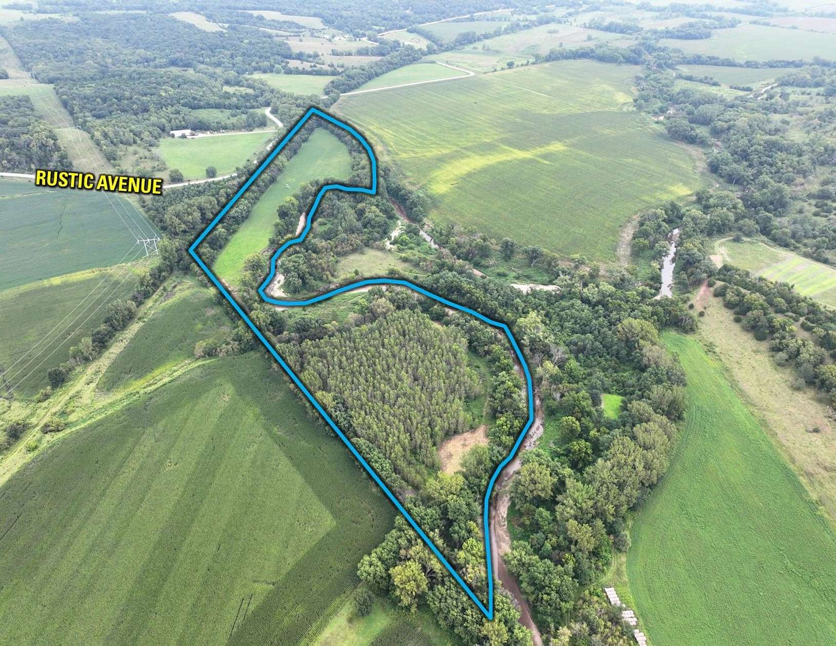 22 Acres of Land for Sale in Peru Township, Iowa