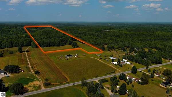 25.2 Acres of Recreational Land for Sale in Kingsley, Michigan